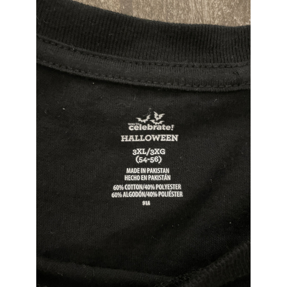 Way To Celebrate Halloween Evil Scary Killer Clown T-Shirt Black Size Mens 2XL - Picture 3 of 4